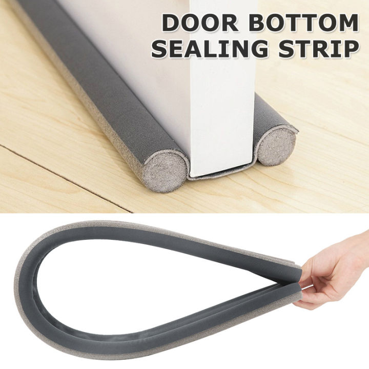 Flexible Door Bottom Sealing Strip Guard Sealer Stopper Noise Wind Dust  Blocker