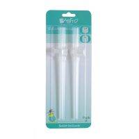 ชุดหลอดซิลิโคนสำหรับประกอบแก้วหัดดื่ม แพ็ค 2 - Silicone Straw, 2Pack