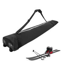 Oxford Cloth Snow Board Holder Bag Waterproof With Wheel Ski Storage Case Adjustable Wear-Resistant Scratch Resistant Ski Pouch