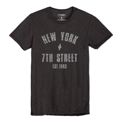 DSL001 เสื้อยืดผู้ชาย 7th Street (Basic) เสื้อยืด รุ่น MYC102 สีเทาดำ เสื้อผู้ชายเท่ๆ เสื้อผู้ชายวัยรุ่น