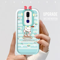 เคสเคสโทรศัพท์ OPPO F11 R15 R17 Oppo F11เคสการ์ตูนสุนัขน่ารักปลอกกันกระแทกฝาครอบป้องกันนิ่มเปลือกเลนส์โทรศัพท์มอนสเตอร์