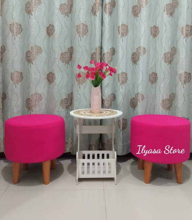 Sofa stool/sofa bulat/ 2 sofa 1 meja Lazada Indonesia