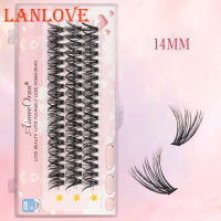 LANLOVE ขนตาเทคโนโลยีปลายเรียวส่วนขยายขนตาปลอมนุ่ม40D เพื่อสวมใส่ง่ายสำหรับเครื่องสำอางค์สำหรับการแสดงแต่งงาน