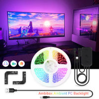 Smart Ambient PC Led Backlight RGB For Windows Monitor Sync Screen Color Ambi Led Strip Lights Kit Desktop Control Game Room