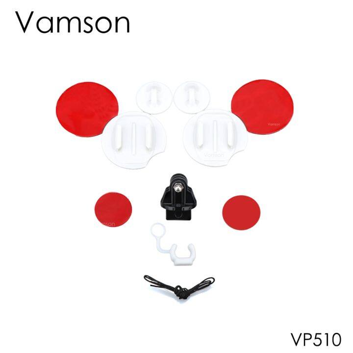 vamson-ชุดเล่นสโนว์บอร์ดสำหรับ-gopro-hero-7-6-5-4ชุดกระดานโต้คลื่น-ชุดเล่นสโนว์บอร์ดชุดสำหรับอุปกรณ์เสริม-gopro-สำหรับ-xiaomi-สำหรับ-yi-4k-vp510