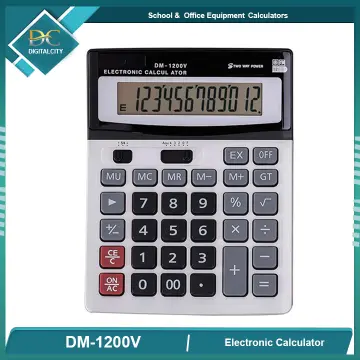 Casio big size discount calculator