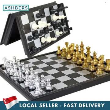 1Set Flying Chess Parent-Child Game Kids Aeroplane Chess Plastic Folding  Mini Flight Chess Kids Toys