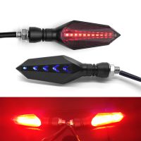 Universal Motorcycle 12V LED Turn Signal Lights Blinker Front Rear Lights For Yamaha FZ6 FAZER FZ8 XJ6 DIVERSION XSR 700 900