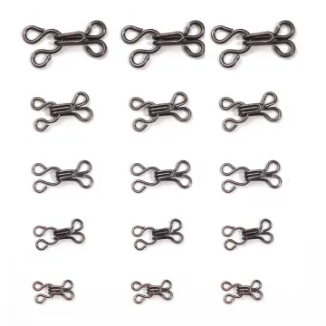 50pcs Sewing Hooks And Eyes Closure Eye Sewing Closure For Bra