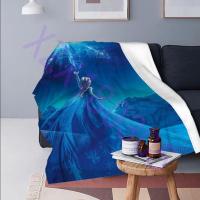 Frozen Throw Blanket,xzx180305, Snow Journey,  Multicolor, 100% Polyester, 1 Each    17