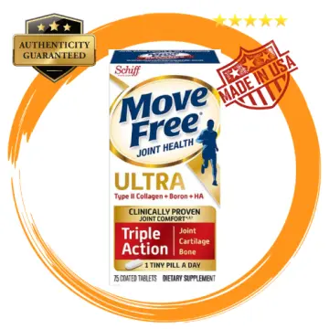 Schiff Move Free Ultra Triple Action Joint Supplement, 75 Tablets