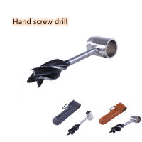 tr1 Shop Hand screw drill Woodworking Hand-Drill Auger-Drill Outdoor Multi Purpose Drill