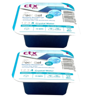 CTX PoolGel ก้อนเจลปรับน้ำใส เจลปรับน้ำใส 90 กรัม 2 ก้อน CTX Pool gel