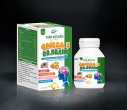 Viên bổ não Super Kids Omega 3 Dr.Brain giúp bổ sung DHA