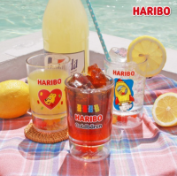 [Made In Korea] HARIBO Gold Bear Clear Cup 200Ml For Baby Feeding Kids Picnic