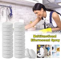 【cw】 10PCS 40L Multifunctional Effervescent Cleaner Toilet Cleaning Tablets Car Window Accessories