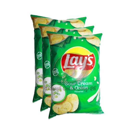 Lays Sour Cream & Onion 6.5oz 3 packs Lazada PH