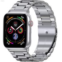 ☁ Stainless Steel Strap for Apple Watch Band 49mm 40mm 44mm 42/38mm 41mm 45mm Bracelet IWatch Series 8 7 SE 6 5 4 Ultra WatchBand