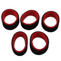 5Pcs 2-Color RC Cars Transmitter Steering Wheel Foam Grip Hand Wheel Sponge for TRAXXAS Futaba 3Pv 4Pls 4Pv 4Px R 7Px Prc X4 FS GT2