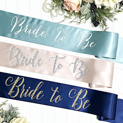 【cw】Personalized Custom Future Mrs Sash Hen Bachelorette Birthday Party Sashes Accessories Bridal Shower Team Bride Engagement Gifts