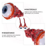 Arenlen【Hot Sale】 2pcs Fake Bloody Eyeballs Halloween Decorations Latex Fake Eyes Party Accessories อุปกรณ์เสริม