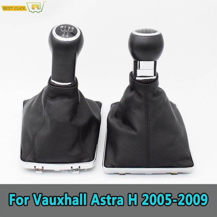 แท่งใส่ปากกาสำหรับ-opel-รุ่น-astra-ของ-vauxhall-h-5-6ความเร็วรถหัวเกียร์เกียร์ผ้าคลุมรองเท้าบู๊ท2005-2006-2007-2008-2009