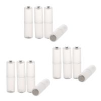 12 Pcs AAA to AA Battery Cell Converter Adaptor Cylindrical Case Holder