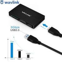 【】 Cybershock Super Speed All In 1 4พอร์ต USB 3.0 Smart Reader TF CF MS SDHC M2 SD Reader Multi Memory Hub Adapter