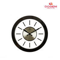 DOGENI นาฬิกาแขวน รุ่น WNP010RG/BL (สีโรสโกลด์/สีดำ) ขนาด : Ø51.5 x หนา 5.0ซม. นาฬิกาแขวนผนัง นาฬิกาติดผนัง นาฬิกาจัมโบ้ ตัวเลขนูน 3 มิติ ดีไซน์เรียบหรู ระบบ Quartz Wall Clock Dekojoy