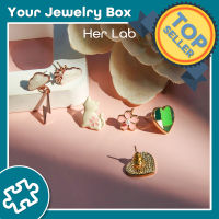 Her Lab Jewelry | ต่างหูทองคำแท้100ต่างหูหัวใจสัญญาทองแท้ต่างหูแฟชั่นสำหรับผู้หญิงต่างหูเกาหลีกุ้งทองต่างหูเย็นหลายชั้นสไตล์เกาหลีเงิน925อินสตาแกรมบุคคลหลากสี ส่งเสริมการขาย พื้นฐาน ป้องกัน