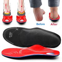 【YF】 Best EVA Orthopedic Shoes Sole Insoles For Arch Foot Pad X/O Type Leg Correction Flat Support Sport Insert