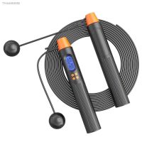 ℡✕ Jump Rope Cordless Skipping Rope With Calorie Digital Counter HD LED Backlit Display Smart Skipping Rope Sports Fitness