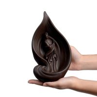 Creative Avalokitesvara Burner Backflow Tower Incense Cones Burner Incense Stick Holder Ceramic Censer Home Decoration Teahouse