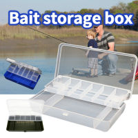 กล่องอเนกประสงค์เลเซอร์ 2 ชั้น ขนาด 20*10*4CM Laser Tackle Box กล่องใส่อุปกรณ์ตกปลา SP30