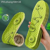 Acupressure On Foot Insole Men Women Soft Breathable Sport Cushioning Inserts Sweat-Absorbing Deodorant Insoles Boost Shoe Pads