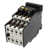 : “| ขดลวด24V 50Hz 5.2A 3ขั้ว2NO 2NC รางติดตั้งมาตรฐาน35มม. 4KW คอนแทค AC