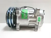 คอมแอร์Isuzu TFR รุ่นคอมแอร์เบอร์ SD7H15 เครื่อง 2500 แปะตูด คอมเพรสเซอร์แอร์รถยนต์ ISUZU TFR ขาคอม 8 ขา แป๊บน้ำยาออกท้าย