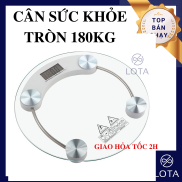 CÂN SỨC KHỎE TRÒN 180KG Cân cá nhân Cân gia đình Dụng cụ đo cân nặng Thiết