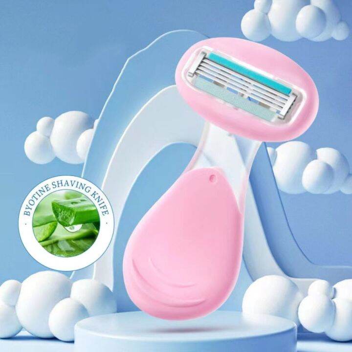 ETUALE Manual Tshaped Portable Leg Hair Epilator Aloe Vera Strip for