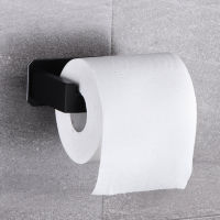 No-Drill Self Adhesive Toilet Paper Holder Stainless Steel Bathroom Kitchen Roll Paper Accessory Tissue Towel Rack Metal Holders