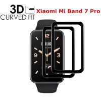 3D Protective Film For Xiaomi Band 7 Pro Full Curved Edge Screen Protector For Xiami Mi Band 7 Miband 7 Pro Tempered Glass Film Smartwatches