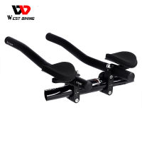 Bicycle Rest TT Handlebar Clip on Aero Bars Handlebar Extension Triathlon Aerobars Tri Bars MTB Road Bike Cycling Rest Handlebar