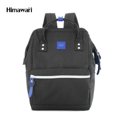 กระเป๋าเป้สะพายหลัง ฮิมาวาริ Himawari Backpack with USB Charging 14" Laptop Compartment Black 1881