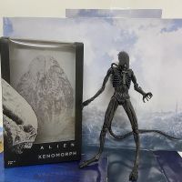 NECA ฟิกเกอร์เอเลี่ยน Xenomorph Neomorph Facehugger เซเว่นแพ็คหน้าอกไข่ Takaburster Takeya เอเลี่ยนแบบสะสมของเล่นโมเดล18ซม.