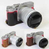 เคสครึ่งตัวหนัง W8h6จับสำหรับ Fujifilm X-A1ฟูจิ X-A2 X-A3 X-A10 CameraCamera เคสฝาปิดและถุง