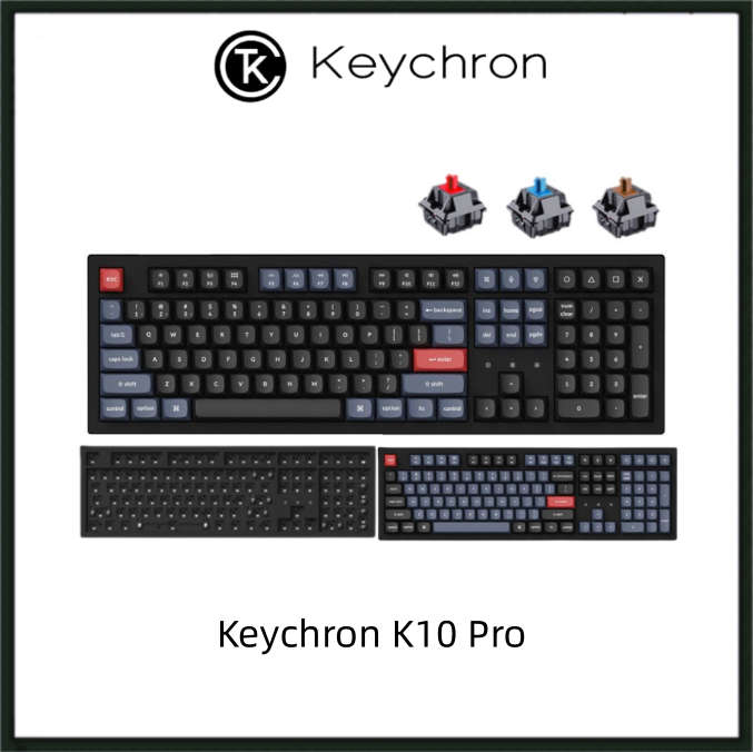 Keychron K10 Pro Wireless Bluetooth Mechanical Keyboard QMK/VIA Hot