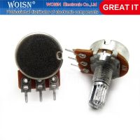 1pcs/lot Imports diaphragm 148 single - potentiometer A105 handle length 15MM flowers with 41 points step A1M In Stock