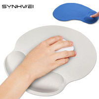 Office Ergonomic Mouse Pad หลายสีพร้อมที่วางข้อมือพร้อมที่วางมือ Mice May Wrist Support Computer Macbook Accessories-Deuiw