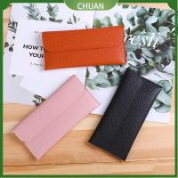 CHUAN Women Hasp Purse Clutch PU Leather Long Wallets Card Holder Money Bag Phone Pocket