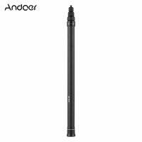 3 Meters/ 9.8ft Carbon Fiber Selfie Stick Adjustable Extension Pole with 1/4 Inch Screw Replacement for Insta 360 One X/ One X2/ One R Panoramic Camera Action Camera